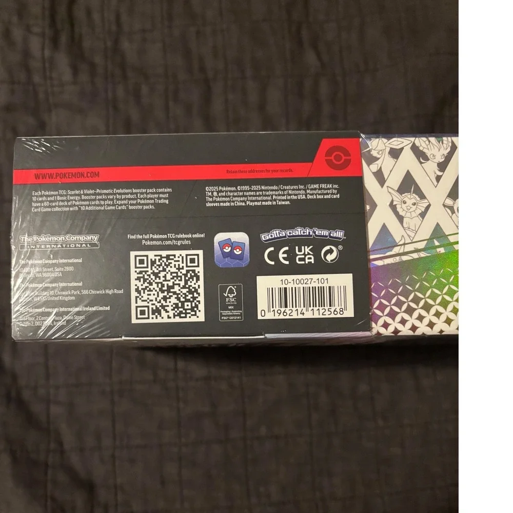 Pokemon TCG Scarlet & Violet Prismatic Evolutions Super-Premium Collection Box